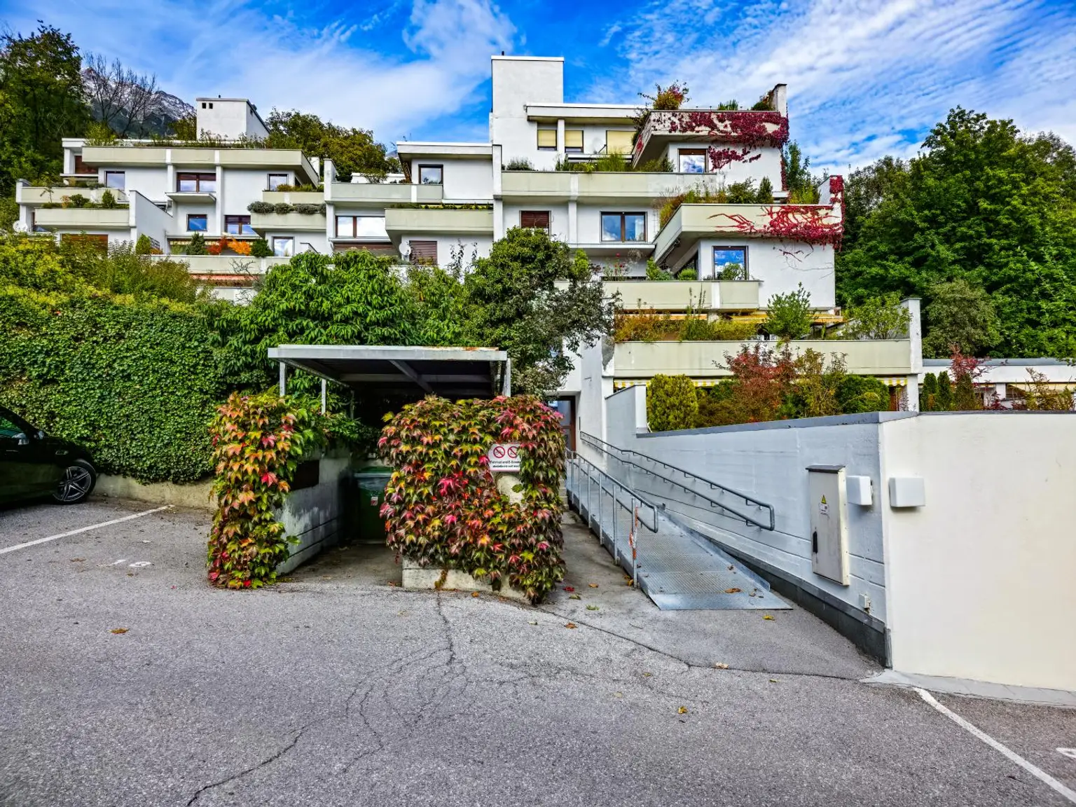 WG-taugliche, barrierefreie Wohnung mit Westterrasse und kleinem Garten in Mühlau!