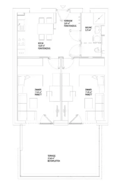 Moderne ruhige Terrassenwohnung in Innsbruck