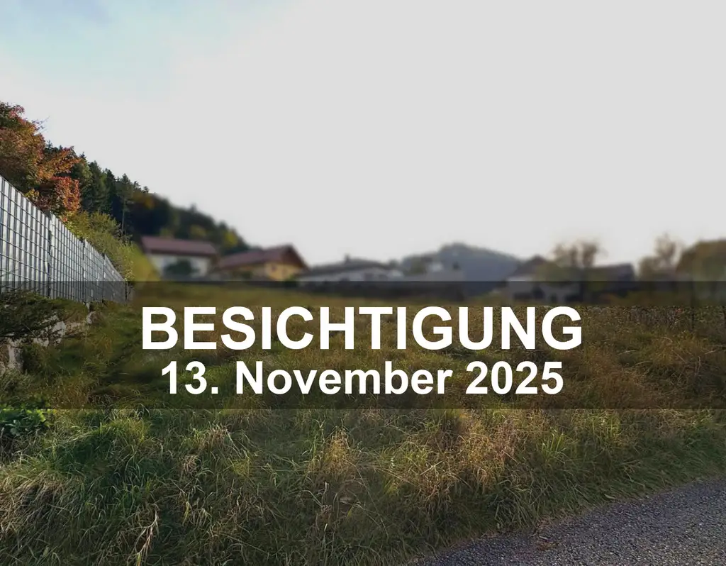 Sonniges Baugrundstück in Parz