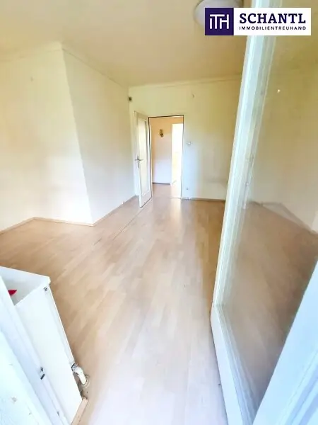 Absolute Grün- und Ruhelage! Gebraucht. Gepflegt. Geliebt! Perfekt aufgeteilte 3-Zimmer + separate Küche / 2 Balkone / Viele Möglichkeiten! Ruhig wohnen, gut leben!