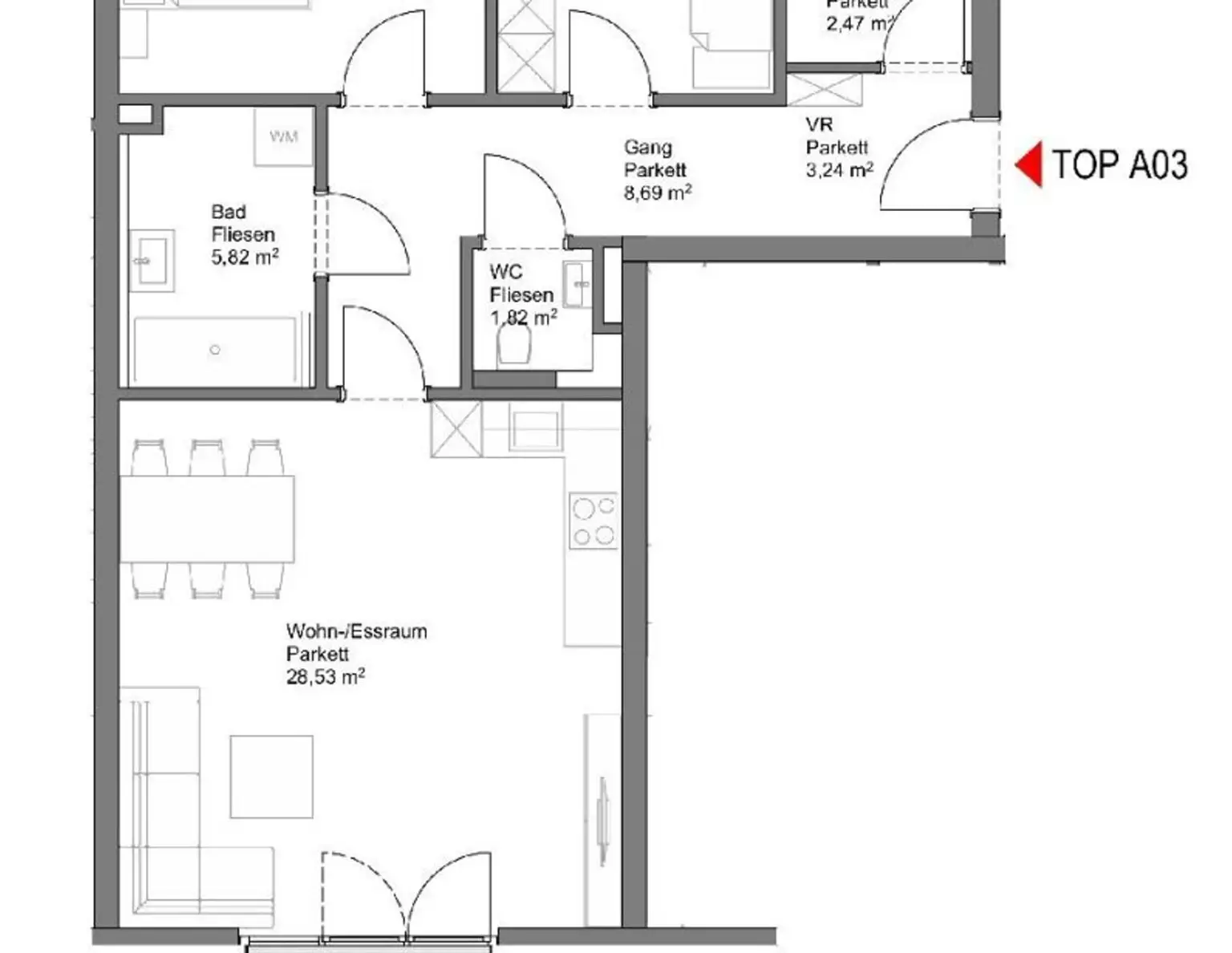 Moderne 3-Zimmer-Gartenwohnung im Neubau - Ihr Rückzugsort im Grünen