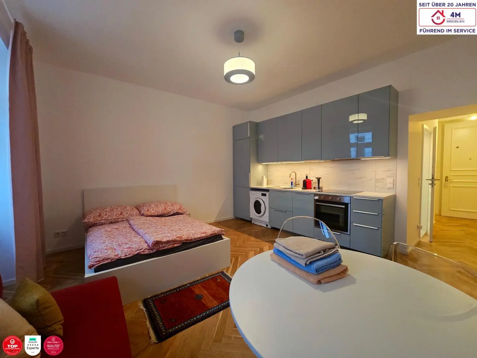 Wohnküche/Schlafbereich