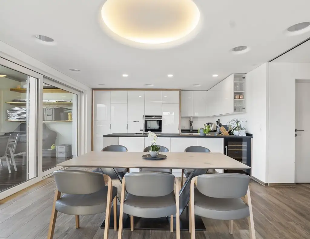 Willkommen über den Dächern von Lustenau - Penthouse-Wohnung mit rund 91 m² Terrasse und top smarthome Ausstattung