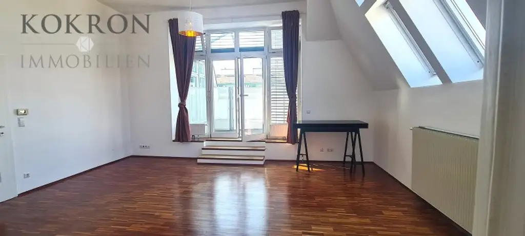 Atelier- Wohnung oder Büro? Charmante Studiowohnung mit Terrassenanteil - Nähe Arenbergpark