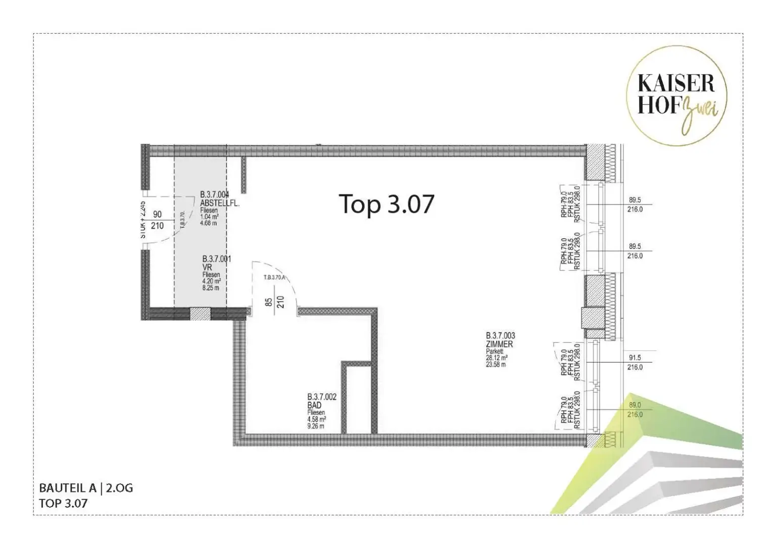 Planskizze Top 3.07