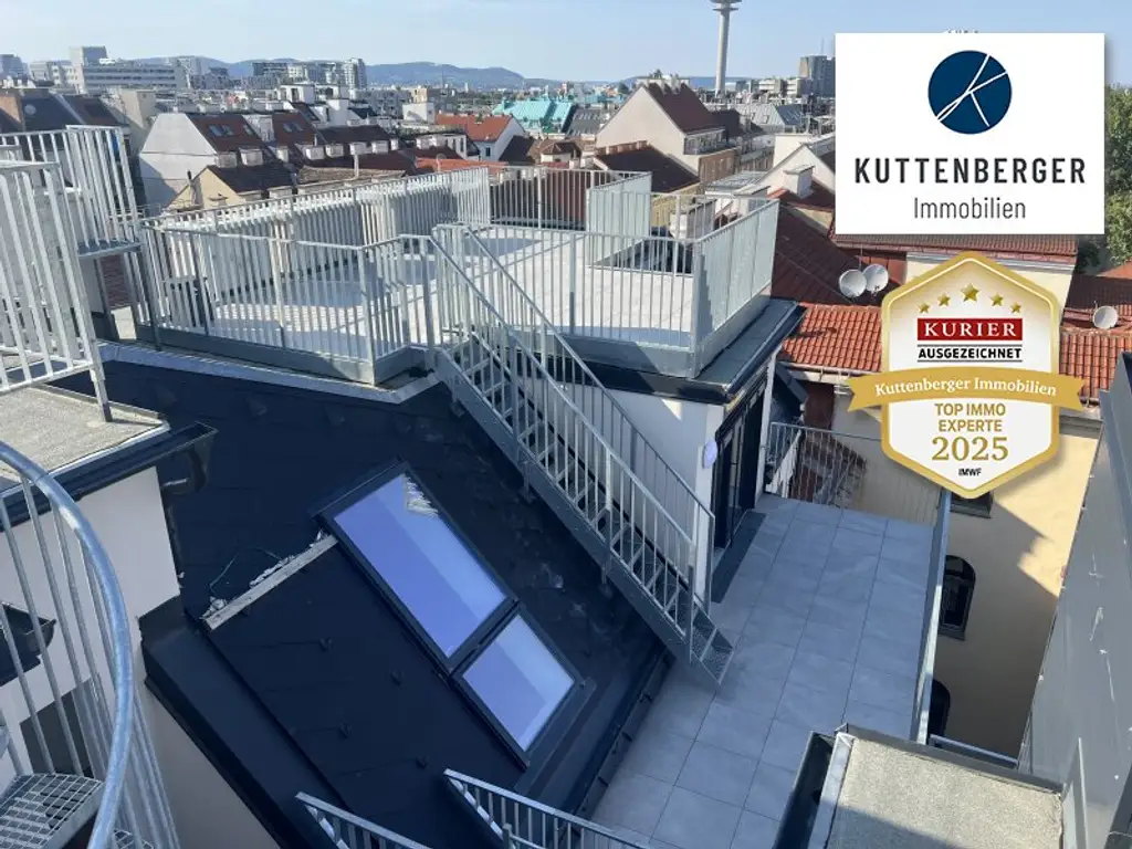 *Superprojekt: ''Über den Baumwipfeln" 11 NEUBAU-MIET-WOHNUNGEN MIT BALKONEN + SPEKTAKULÄREN PANORAMA-DACHTERRASSEN