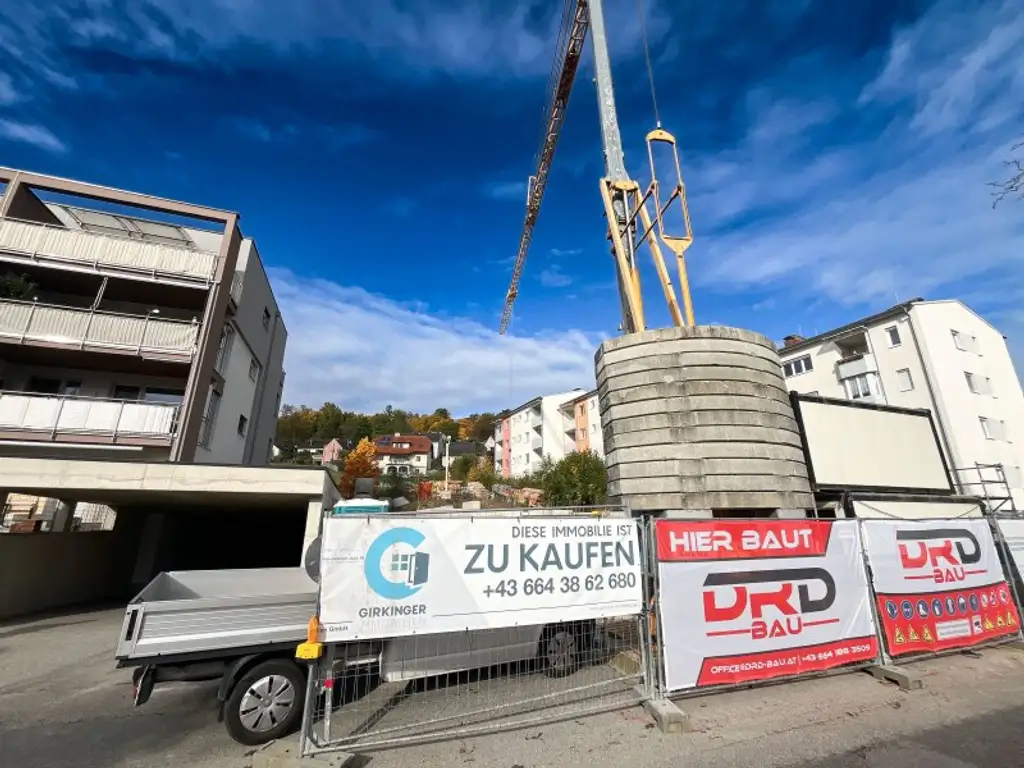 PROVISIONSFREI: Erstbezug in Steyr: 3-Zimmer-Wohnung mit Terrasse!!