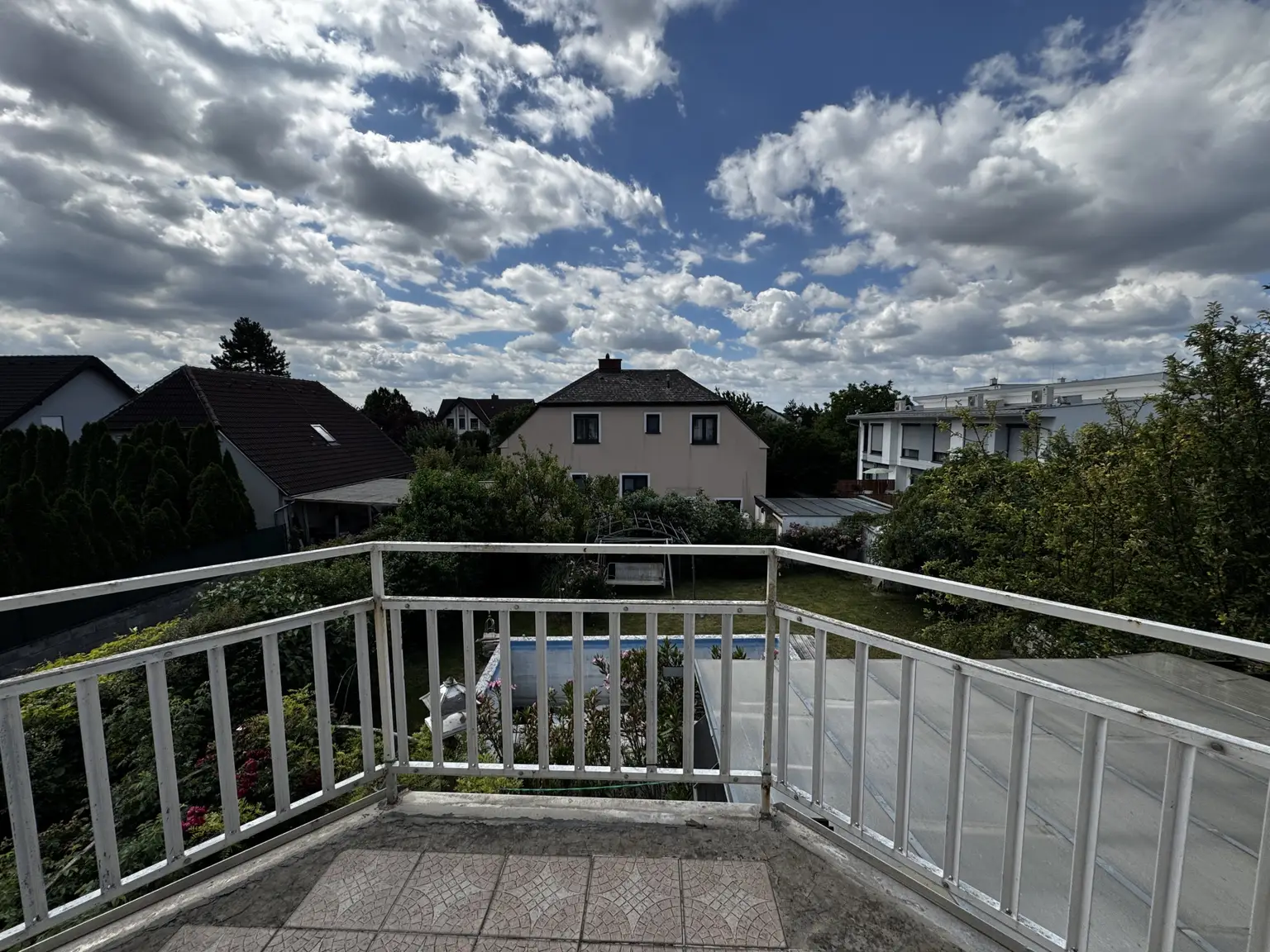 Balkon, hofseitig