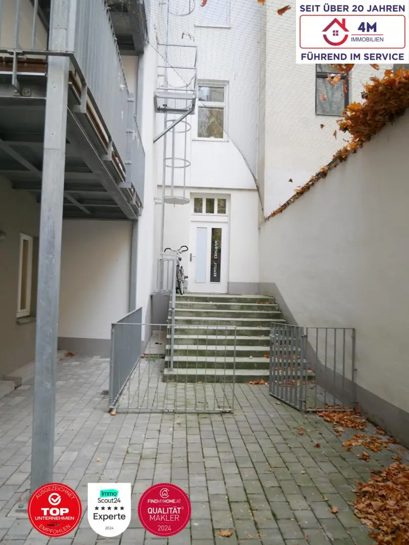 Vielseitig nutzbare Gewerbeimmobilie in WU-Nähe mit Terrasse - Kurzzeitvermietung möglich