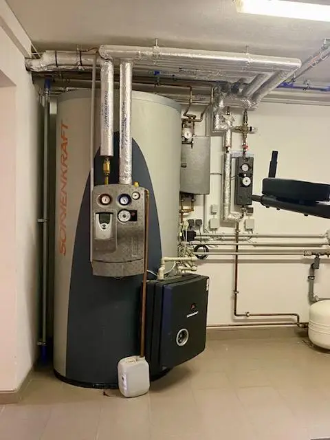 Solaranlage Technik und Speicher