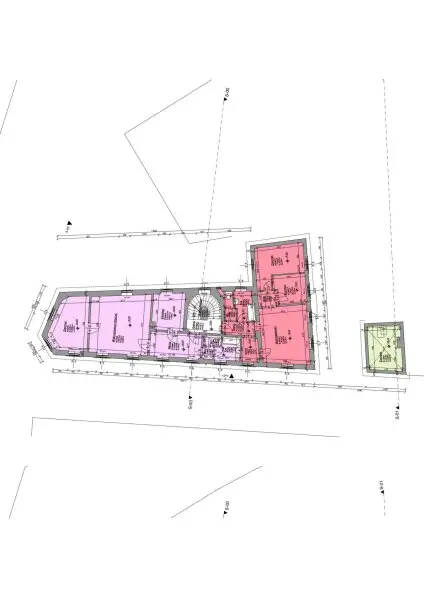 Plan - Schöne und Helle 3 Zimmer Altbauwohnung nahe der Linzergasse Miete Rechte Altstadt Salzburg