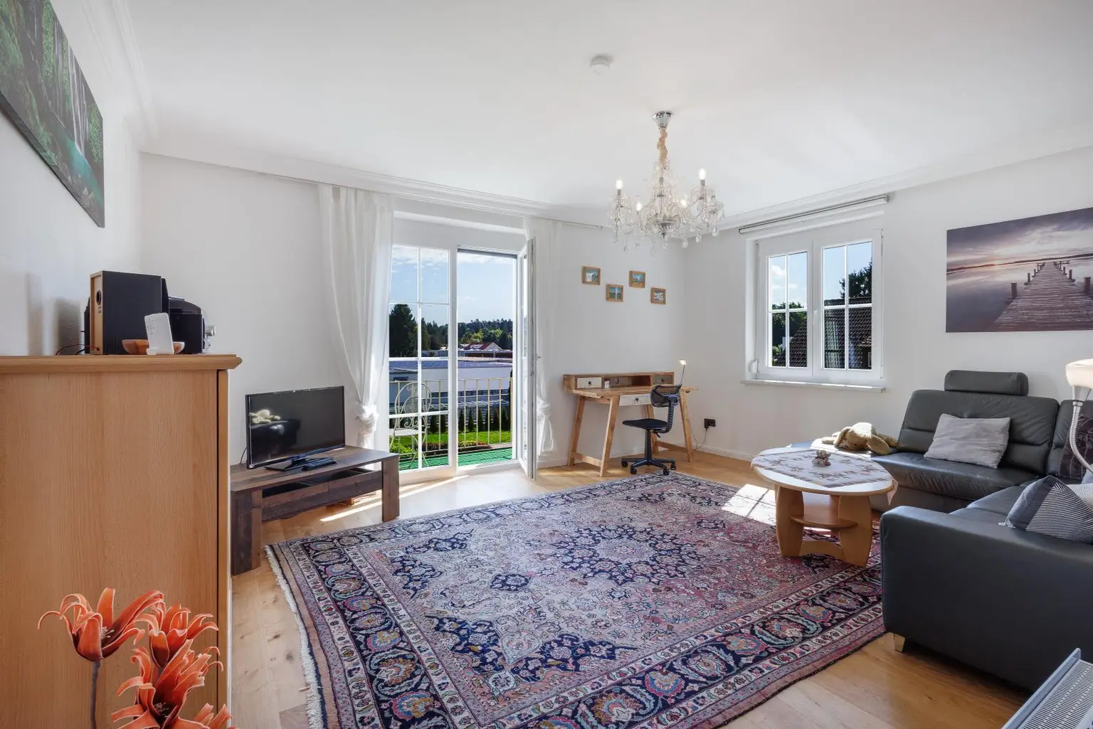 Charmante Eigentumswohnung mit Balkon & Kachelofen in Velden