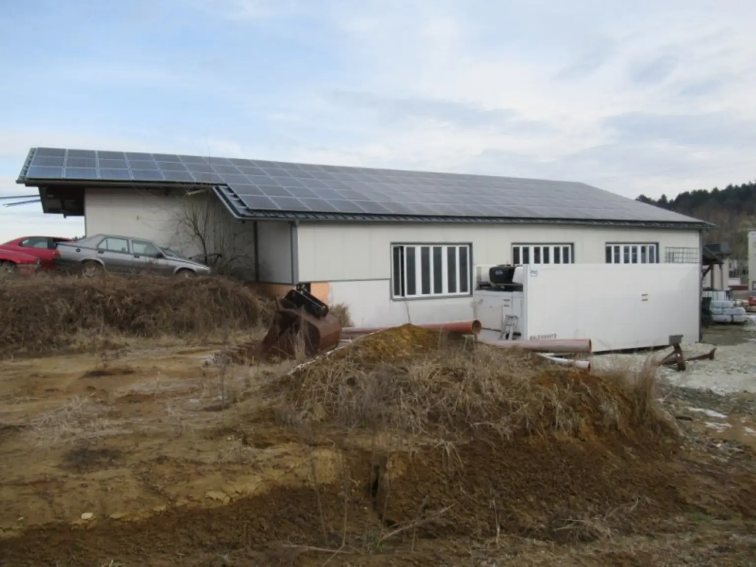 Konkursverwertung! Halle als Lager oder Werkstatt in Hartbergnähe