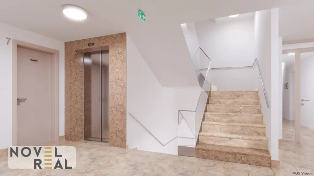 "DONAU PERLE" ERSTBEZUG! MODERNE 2-ZIMMER-WOHNUNG MIT BALKON UND PARKBLICK!