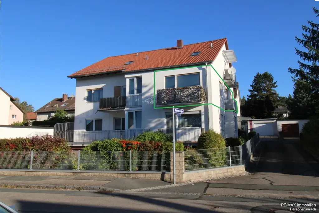 Gepflegte 2-Zimmer-Wohnung mit zwei Balkonen in Nürnberg - Neukatzwang