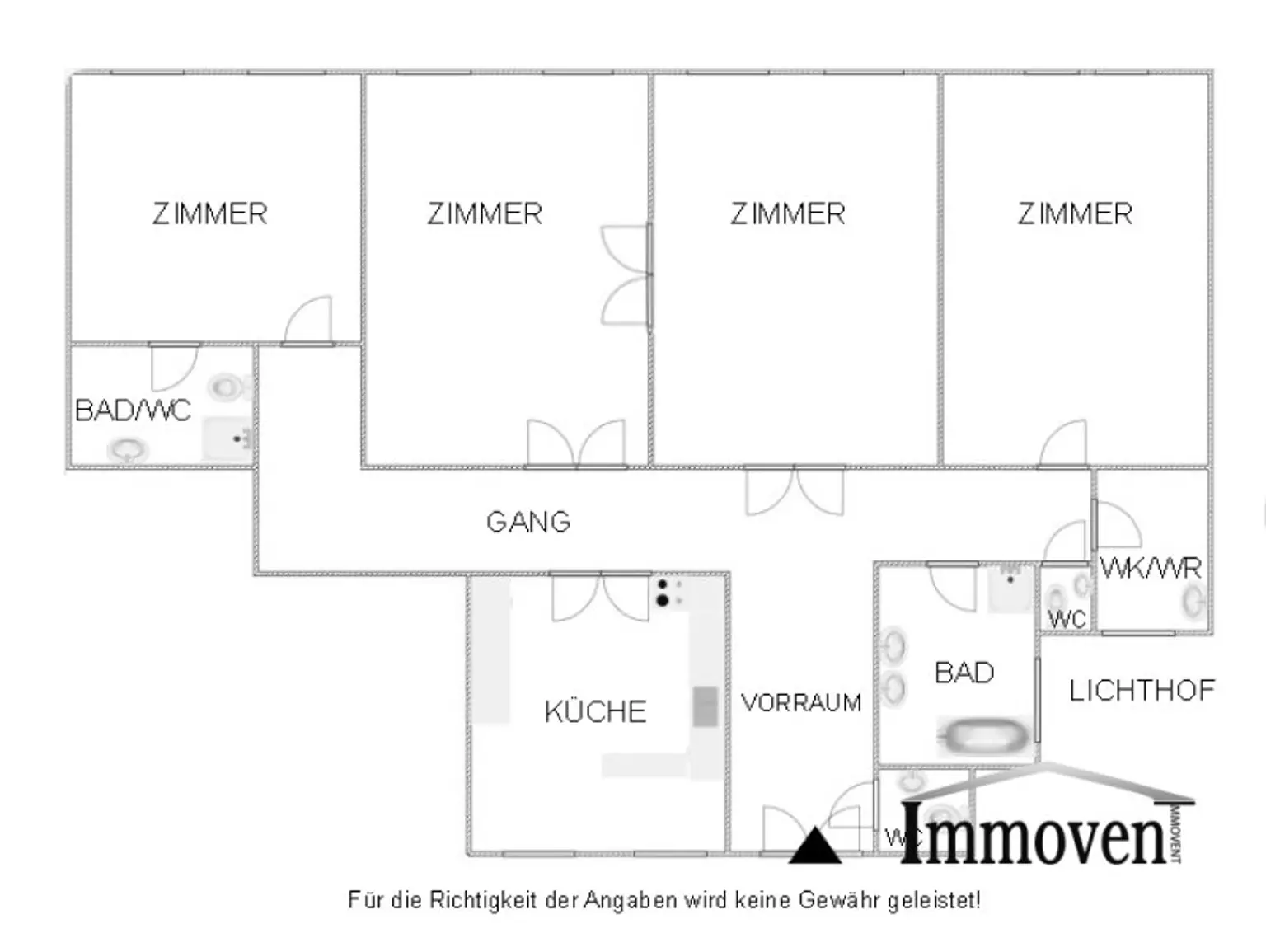 BOTSCHAFTSVIERTEL - Residieren Sie in einer stilvollen 4-Zimmerwohnung!