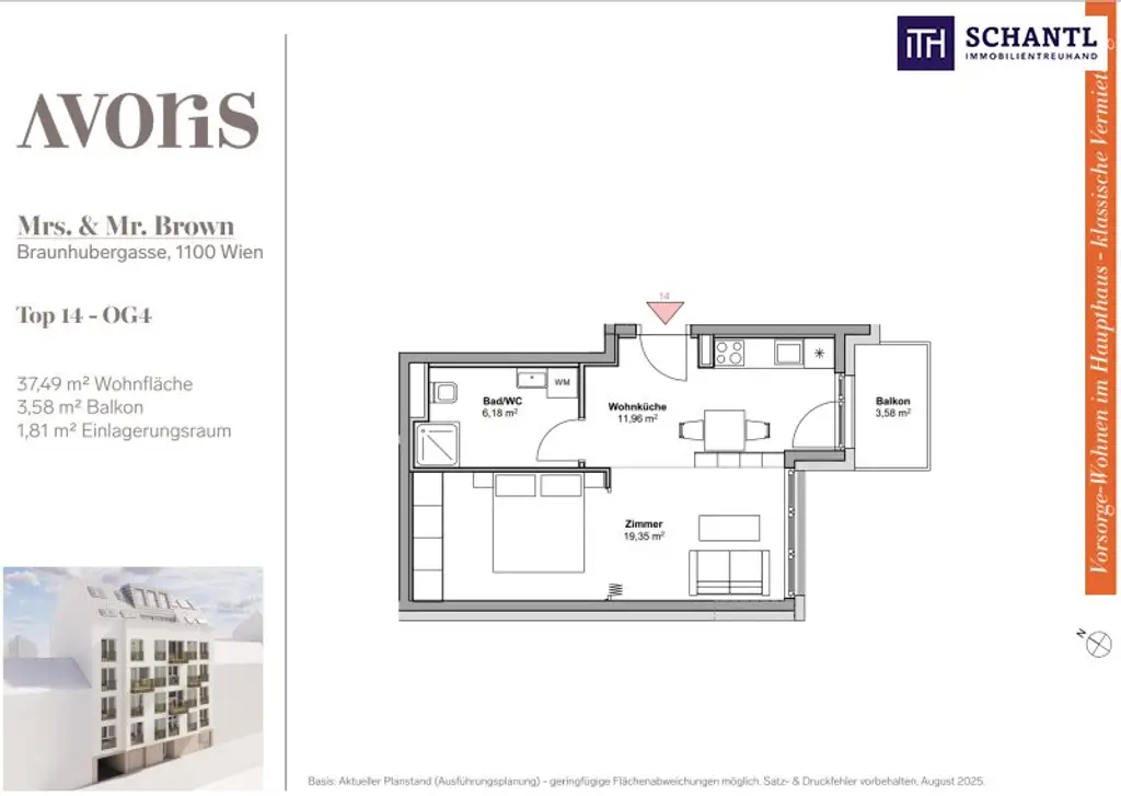 EARLY BIRD! Cleveres Betongold - Klein, fein, mit Balkon zum Glück! TOP-Neubauprojekt + Hofseitiger Balkon + Optimale Größen + Hofseitiger Balkon + Hochwertige Ausstattung + Tolle Renditen + Beste öffentliche Anbindung…