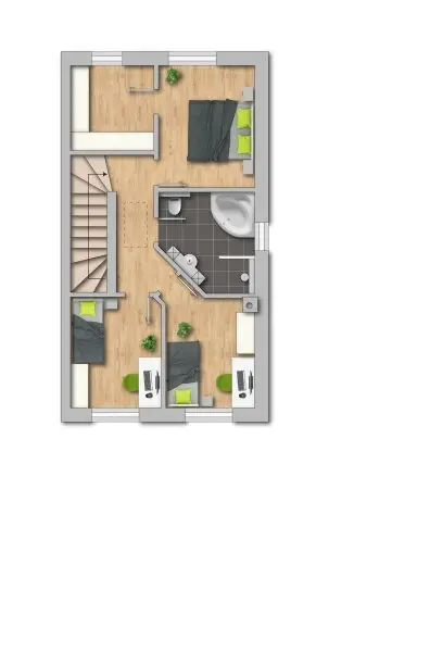 Grundriss Obergeschoss