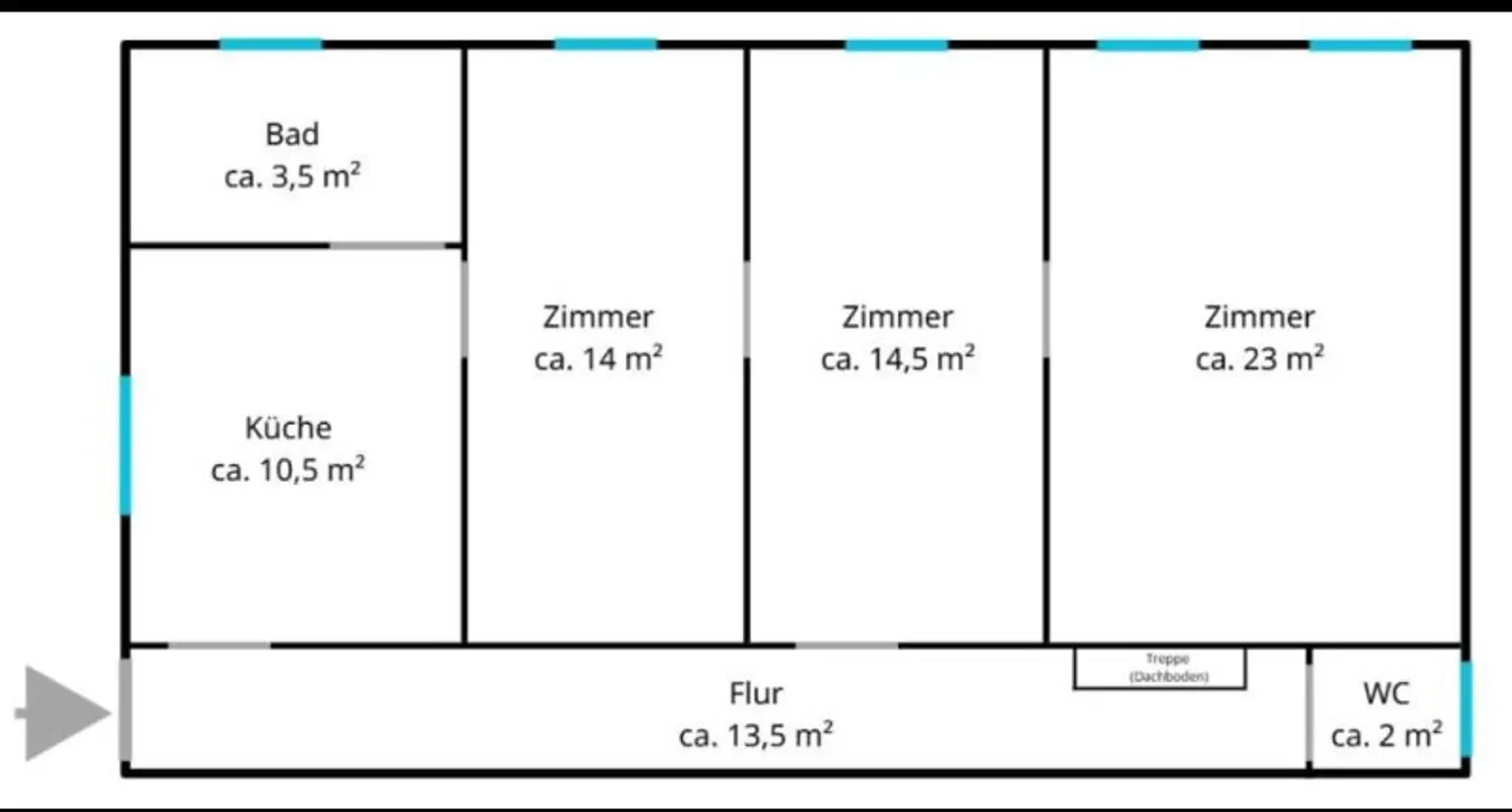 Idylle trifft Stadtnähe – Ihr Eigenheim im Weinviertel 81m² Wohnfläche mit Ausbaupotential und 270m² Grundstück