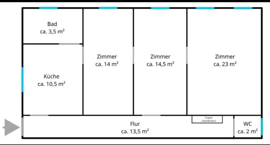 Idylle trifft Stadtnähe – Ihr Eigenheim im Weinviertel 81m² Wohnfläche mit Ausbaupotential und 270m² Grundstück