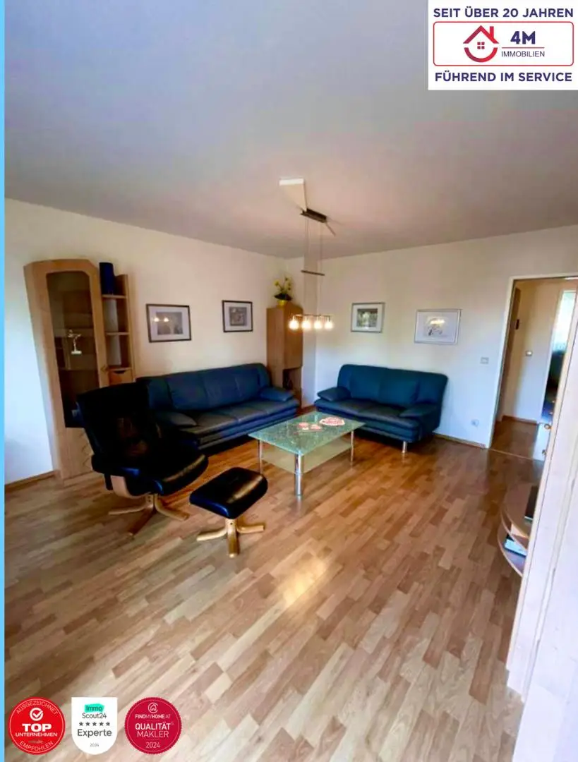 Geräumige 3-Zimmer Wohnung mit Wohlfühlbalkon