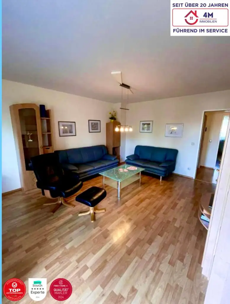 Geräumige 3-Zimmer Wohnung mit Wohlfühlbalkon