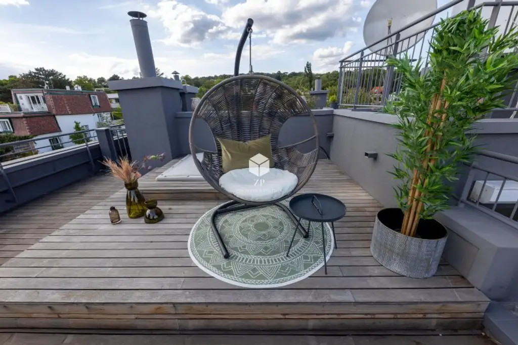 Luxuslage Schafberg: Einmalige Luxus-Maisonette mit Dachterrasse! Weitblick zum Verlieben!