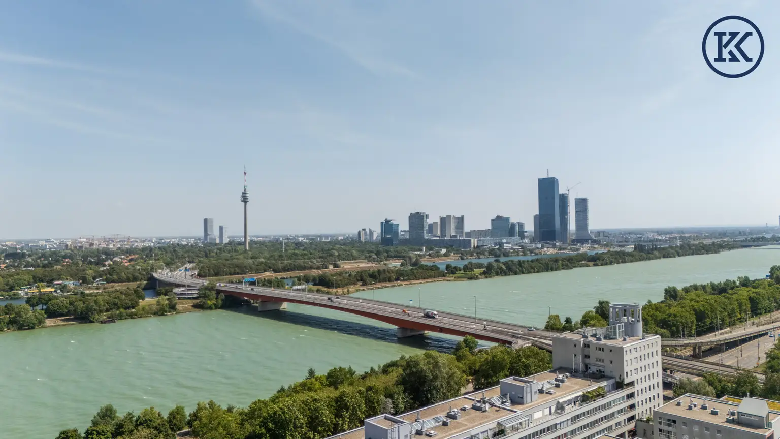 2 Zimmerwohnungen mit großer Terrasse im 8. Stockwerk!
