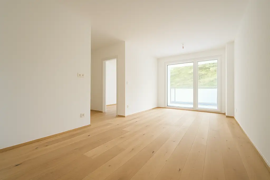 ANLEGERHIT: 2-Zimmer-Neubau mit Balkon an der Grenze zu Purkersdorf