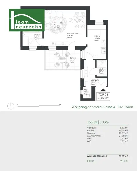 Wohnen in begehrter Lage im schönen Altbau - Stuwerviertel - Nähe Vorgartenmarkt! Zum Teil mit Balkon - JETZT ANFRAGEN