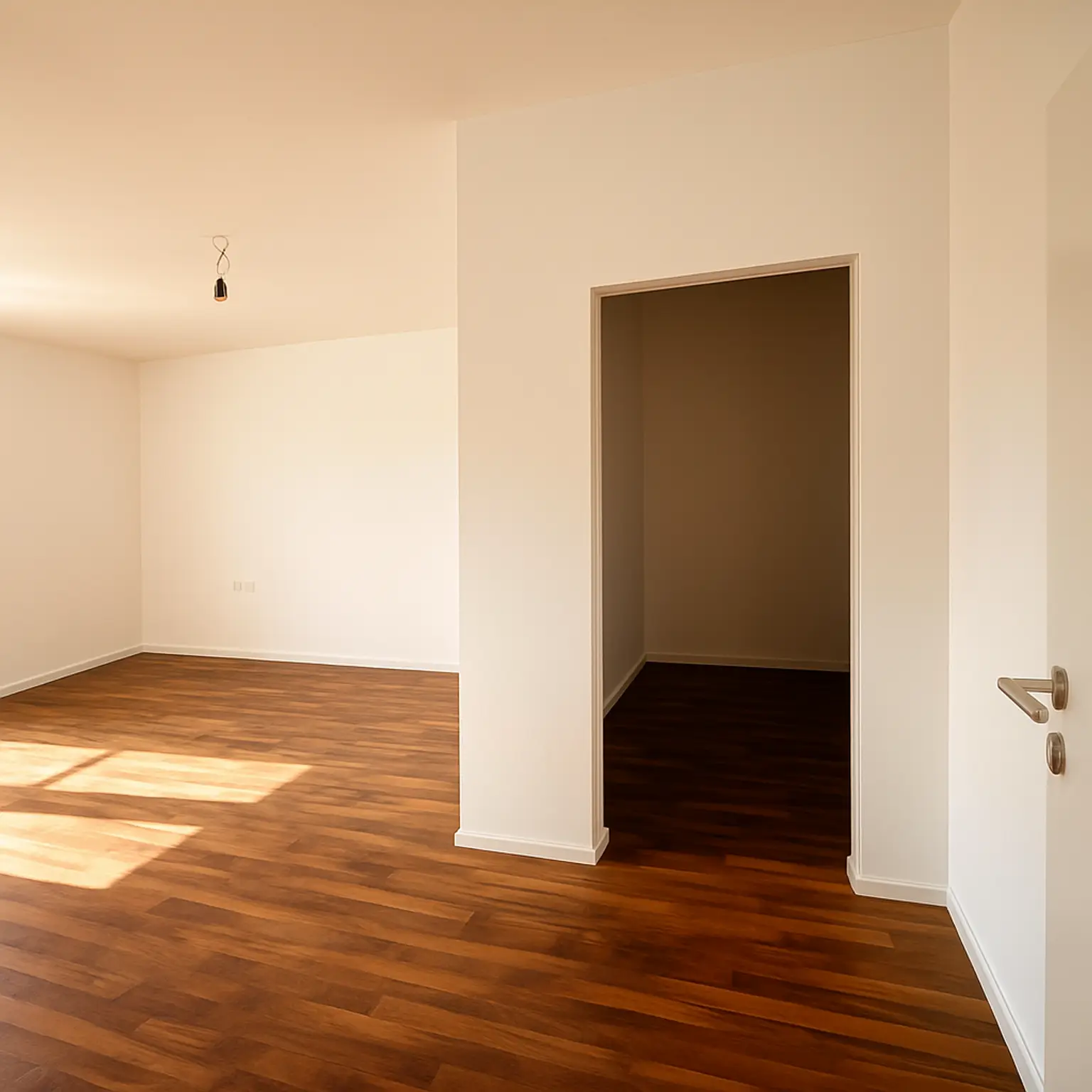 Schlafzimmer mit Schrankraum