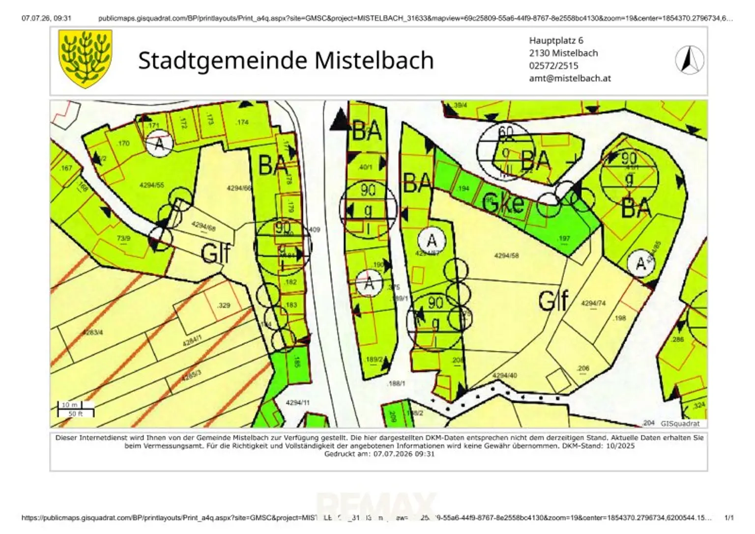 Flächenwidmungs- und Bebauungsplan