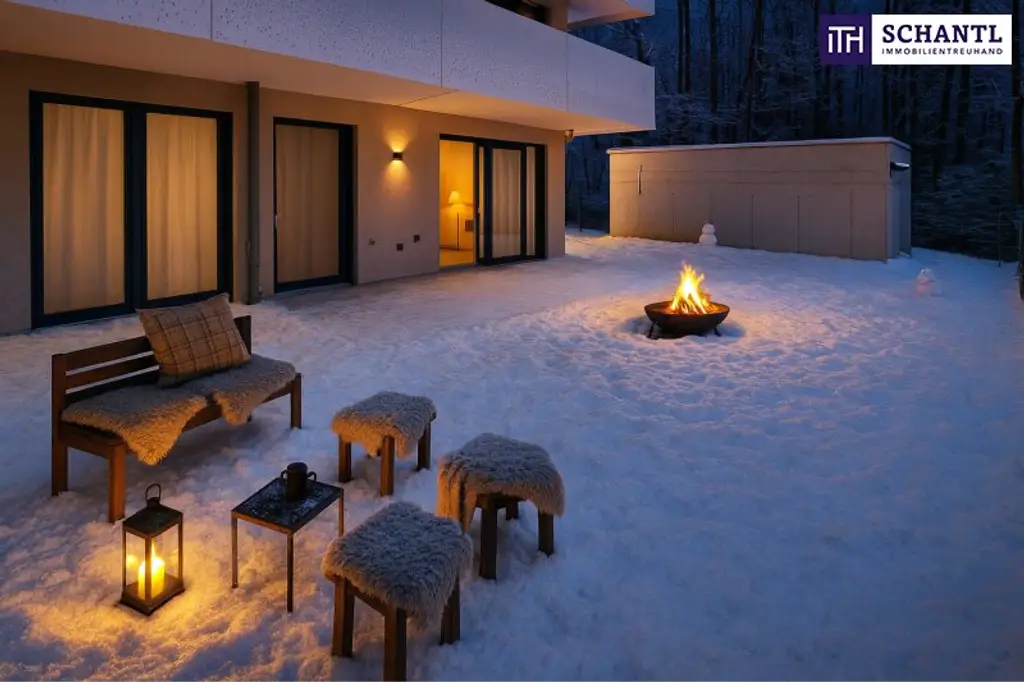 FRÜHJAHRAKTION!! RAUS INS LEBEN. REIN INS GRÜNE! Zwischen Wienerwald und Weltstadt - Lebens(t)raumerfüller im Wienerwald! 17 Traumwohnungen mit viel Freiraum!