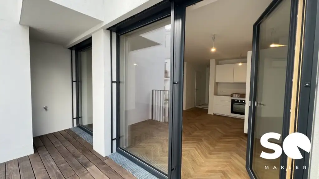 # SQ - EXKLUSIVE DACHGESCHOSSWOHNUNG IN 1030 WIEN - SEIDLGASSE - 2 ZIMMER und TERRASSE - TOP 13