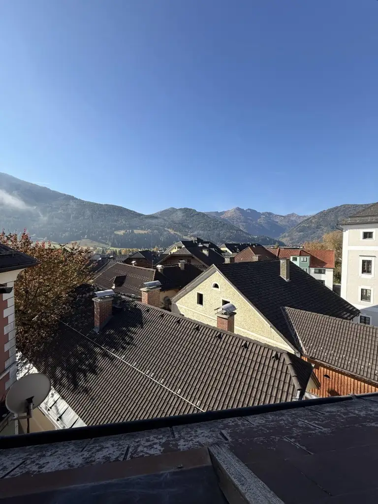 Perfekt für touristische Nutzung - 3-Zimmer Wohnung mit herrlichem Ausblick im Zentrum von St. Michael im Lungau