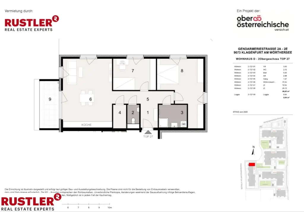 TRIVARA - Wohnen, wie man leben will - 3 Zimmer Balkonwohnung D-27