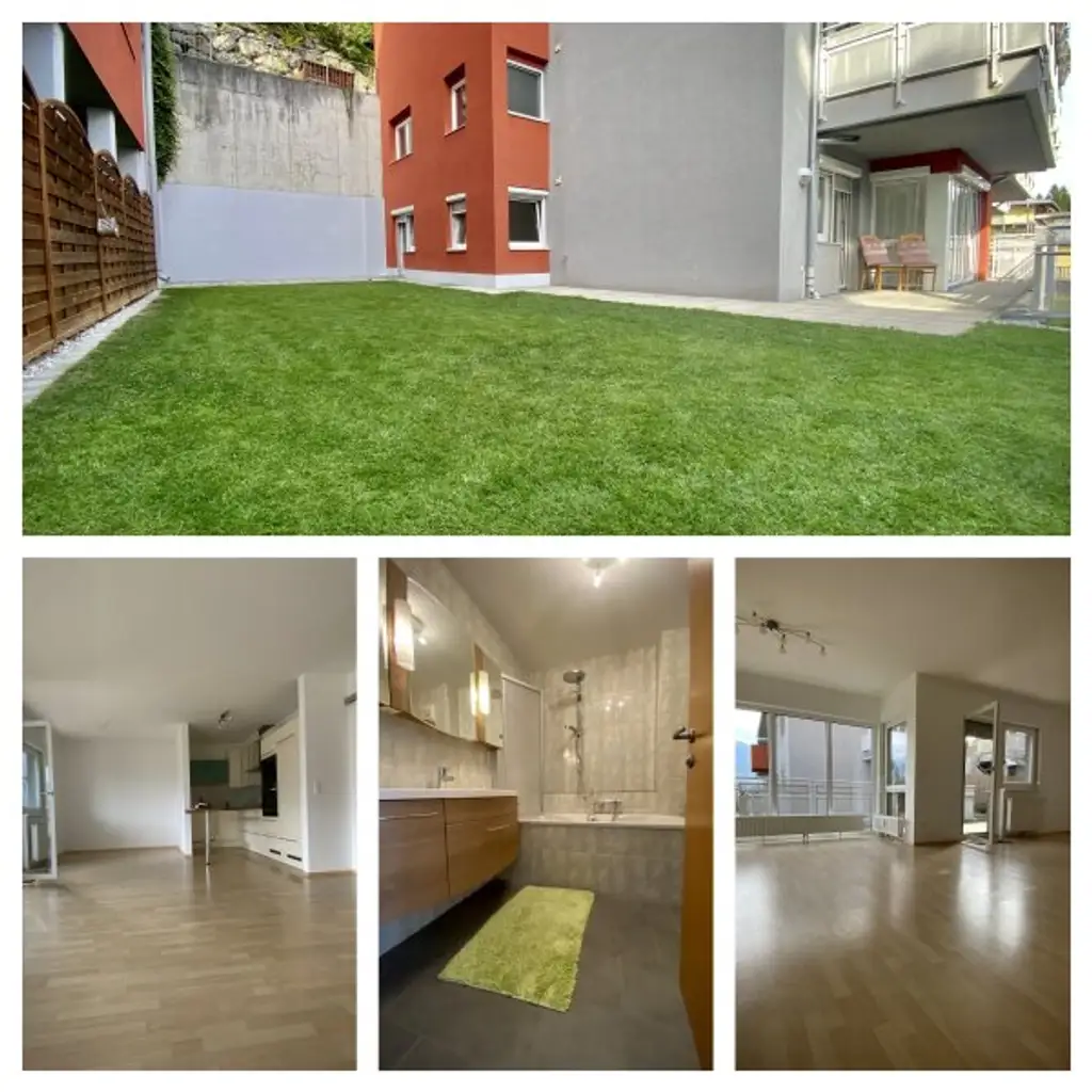 MIETE! *schöne große Wohnung mit Garten, Terrasse und Garage im schönen Thaur (Kapons)