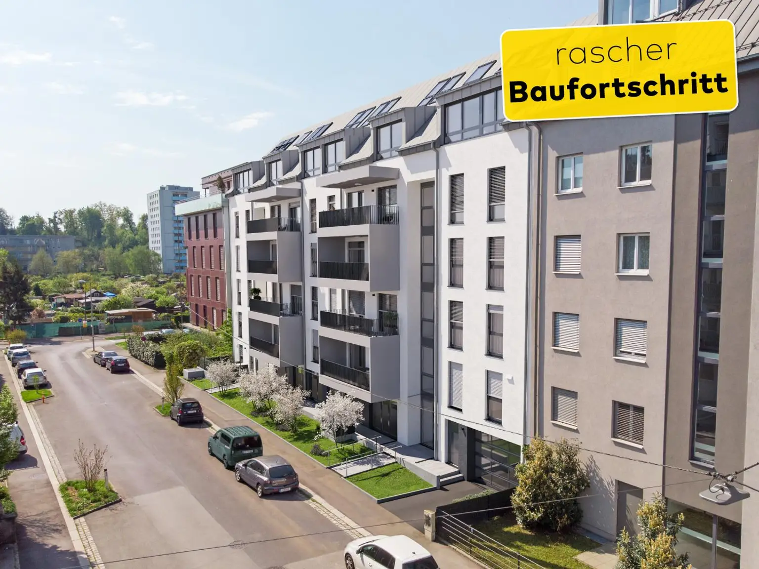 Rascher Baufortschritt! "PILLmein" - 2 Raumwohnung mit 10 m² Loggia (Top 2.4)