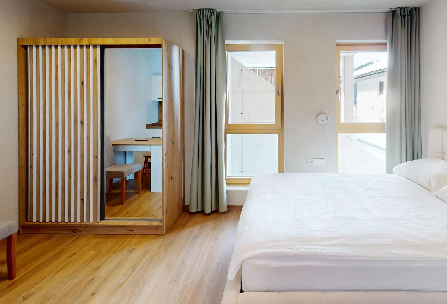 See - Haus - Apartment II - Schlafbereich