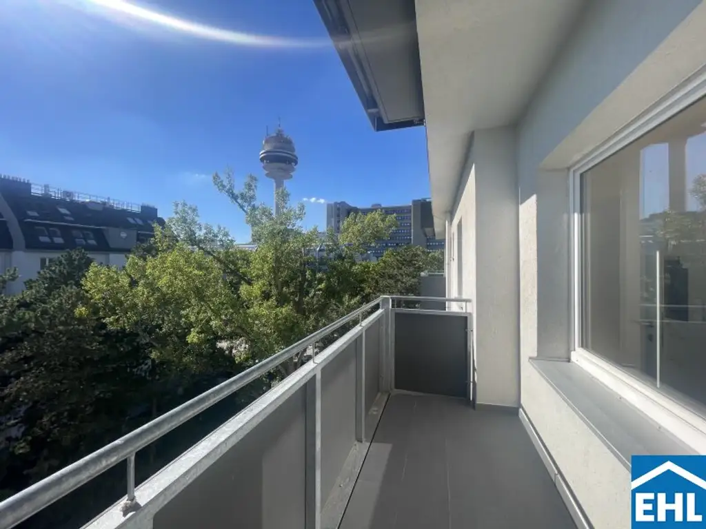 3-Zimmer-Wohnung mit Balkon im Arsenal!