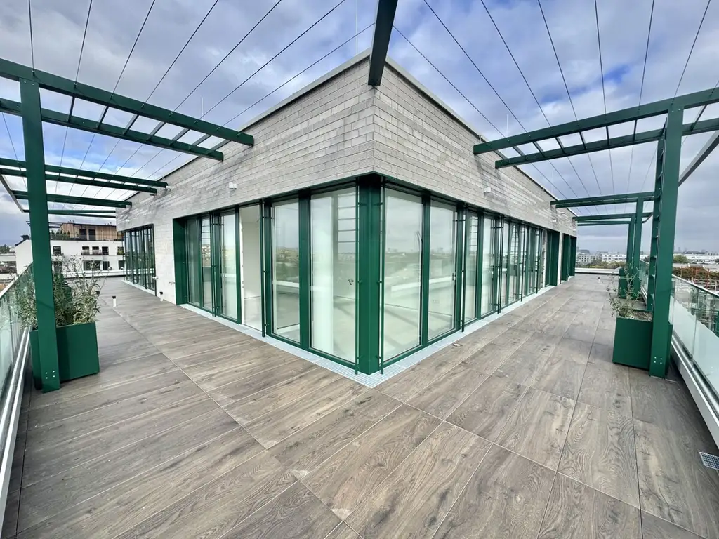 Exklusives Penthouse mit 90m2 Panoramaterrasse: Provisionsfrei - Wohnung + Büro mit luxuriöser Ausstattung
