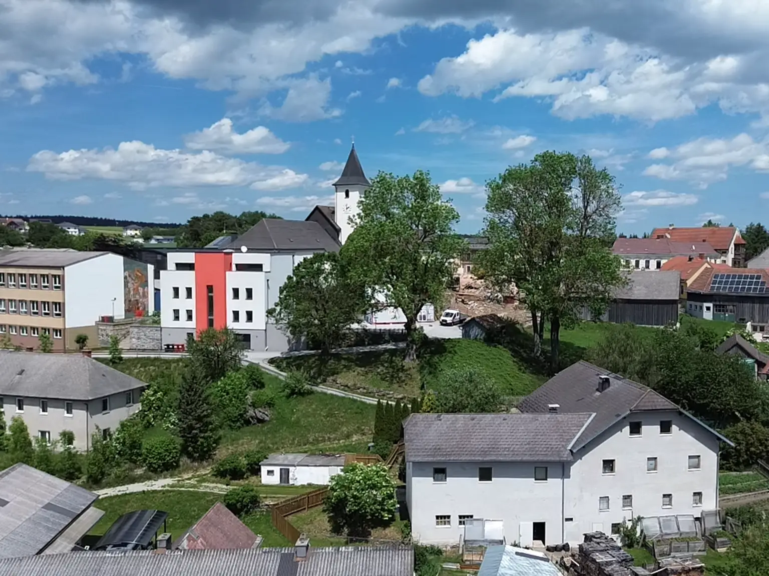 Blick gen Martinsberg