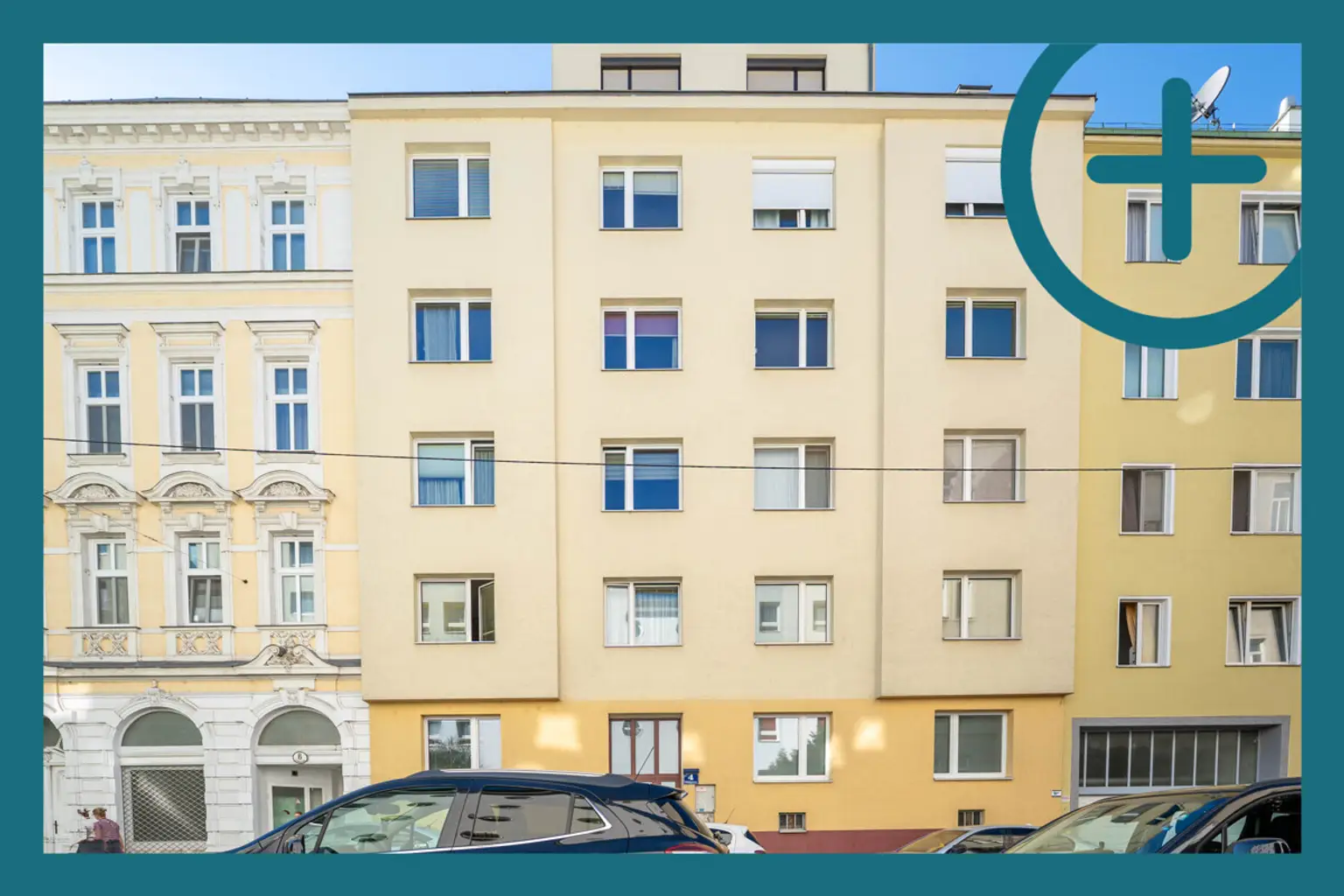 VIEL POTENZIAL: 2-Zimmer Wohnung in thermisch saniertem Haus!