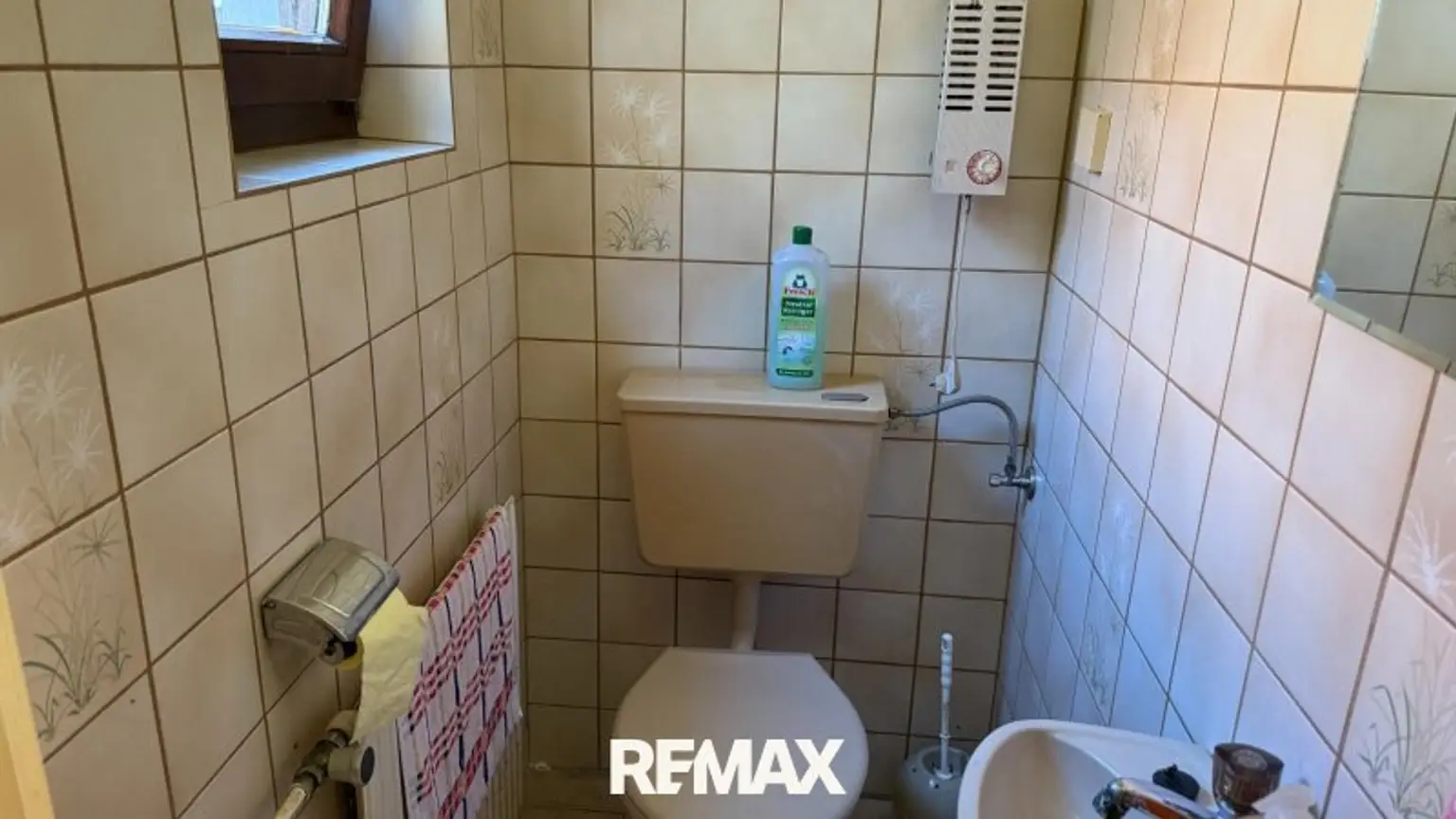 WC mit Fenster