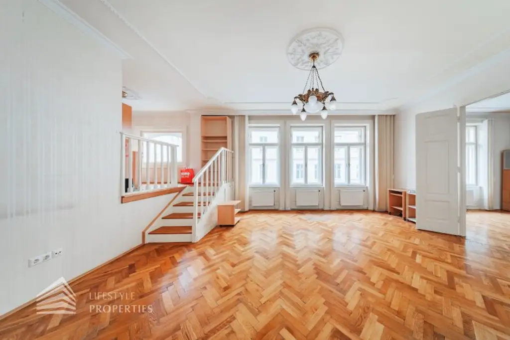 Charmante 3-Zimmer Altbauwohnung mit Loggia, Nähe Volksoper