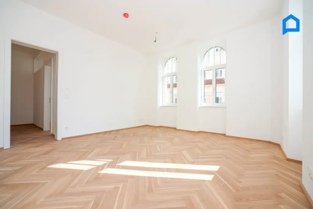 ERSTBEZUG, hell. JETZT einziehen! Kernsanierter Albau mit modernster Ausstattung TOP 9 / 53,54 m² Wohnfläche, 2 Zimmer plus Nebenräume, Kurzzeitvermietung möglich !
