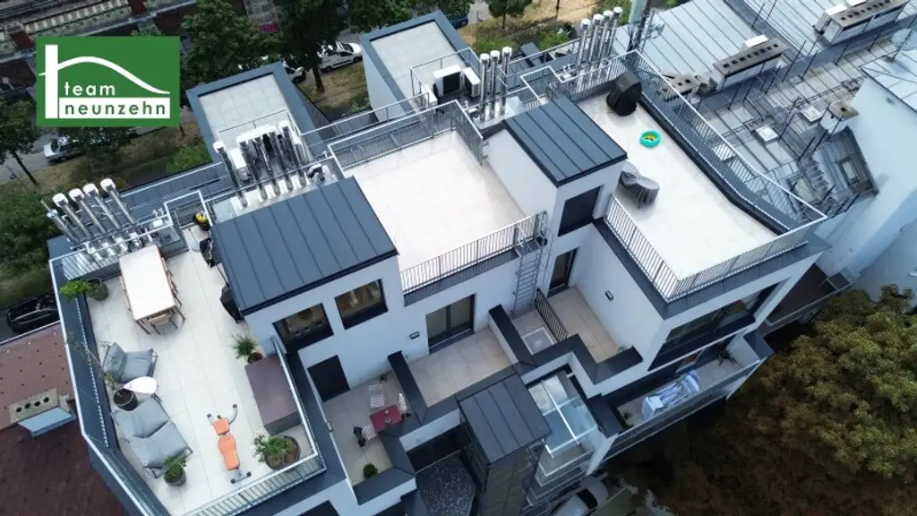 Weitblick und Eleganz: Hochwertige Wohnungen mit Terrassen und Altbau-Charme. - WOHNTRAUM