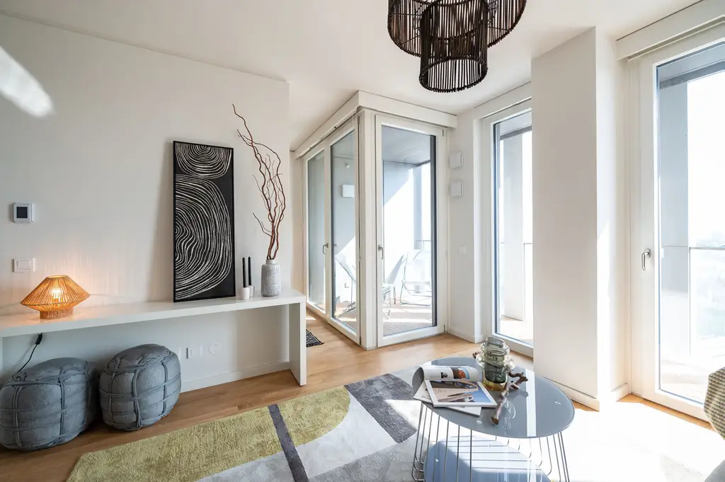 2 Monate mietfrei | PENTHOUSE mit Blick über Wien | BALKON | 3 ZIMMER | ERSTBEZUG | VIENNA TWENTYTWO