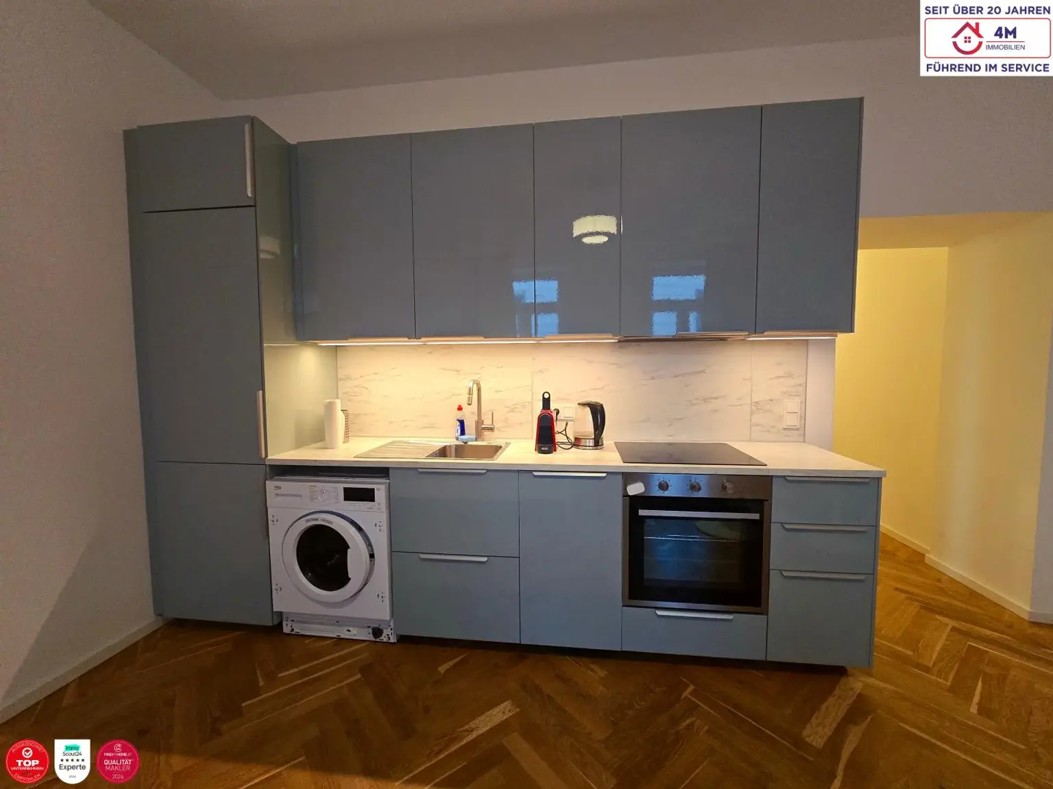 Wohnküche/Schlafbereich