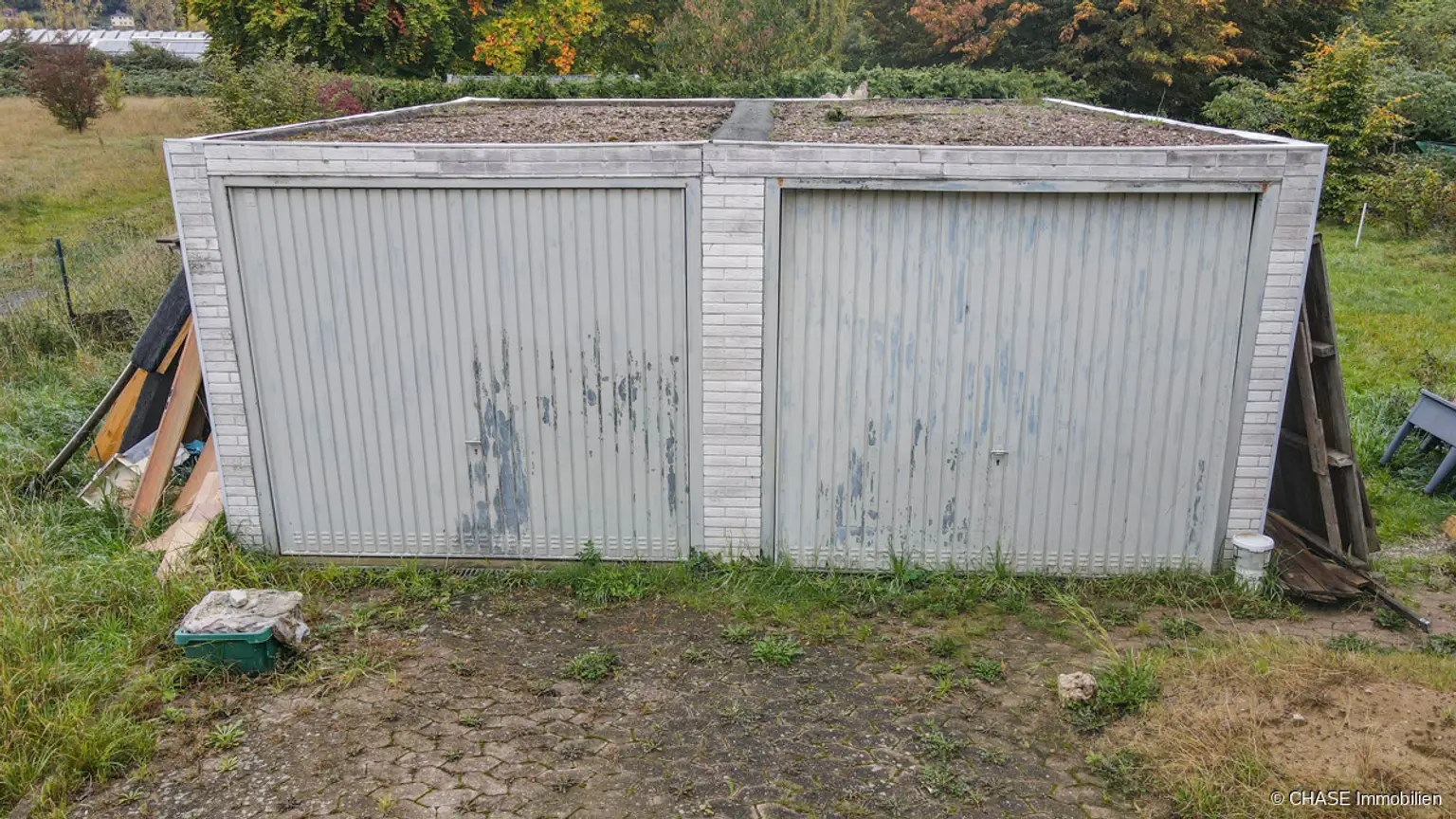 Garagen - Vorderansicht